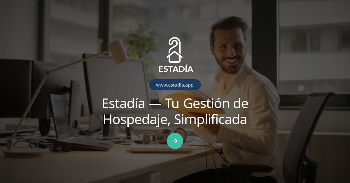Estadía, gestión de hospedaje