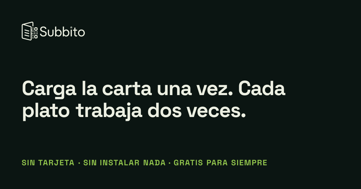 Subbito, carta digital con IA